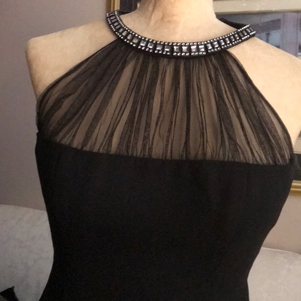A classic Evan Picone Black dress.